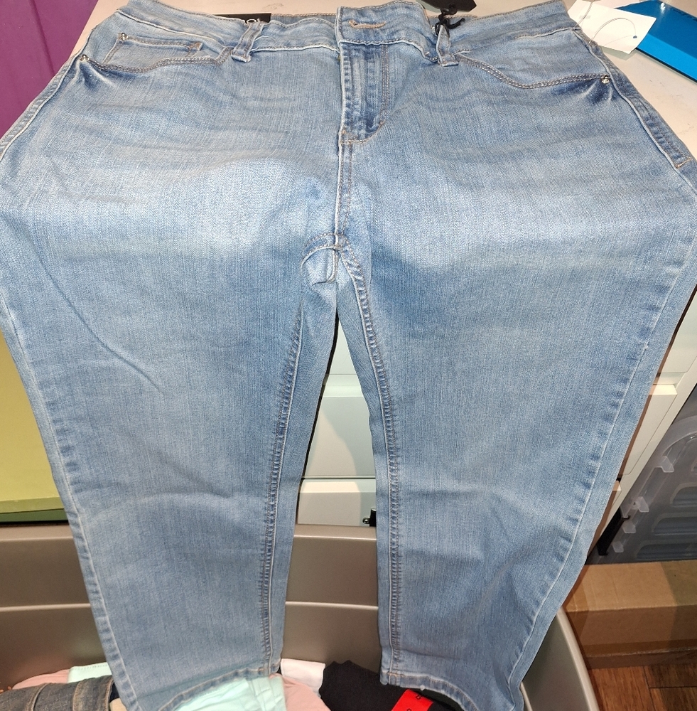Kensie Sky Blue Women's Jeans - Picture 4 of 5